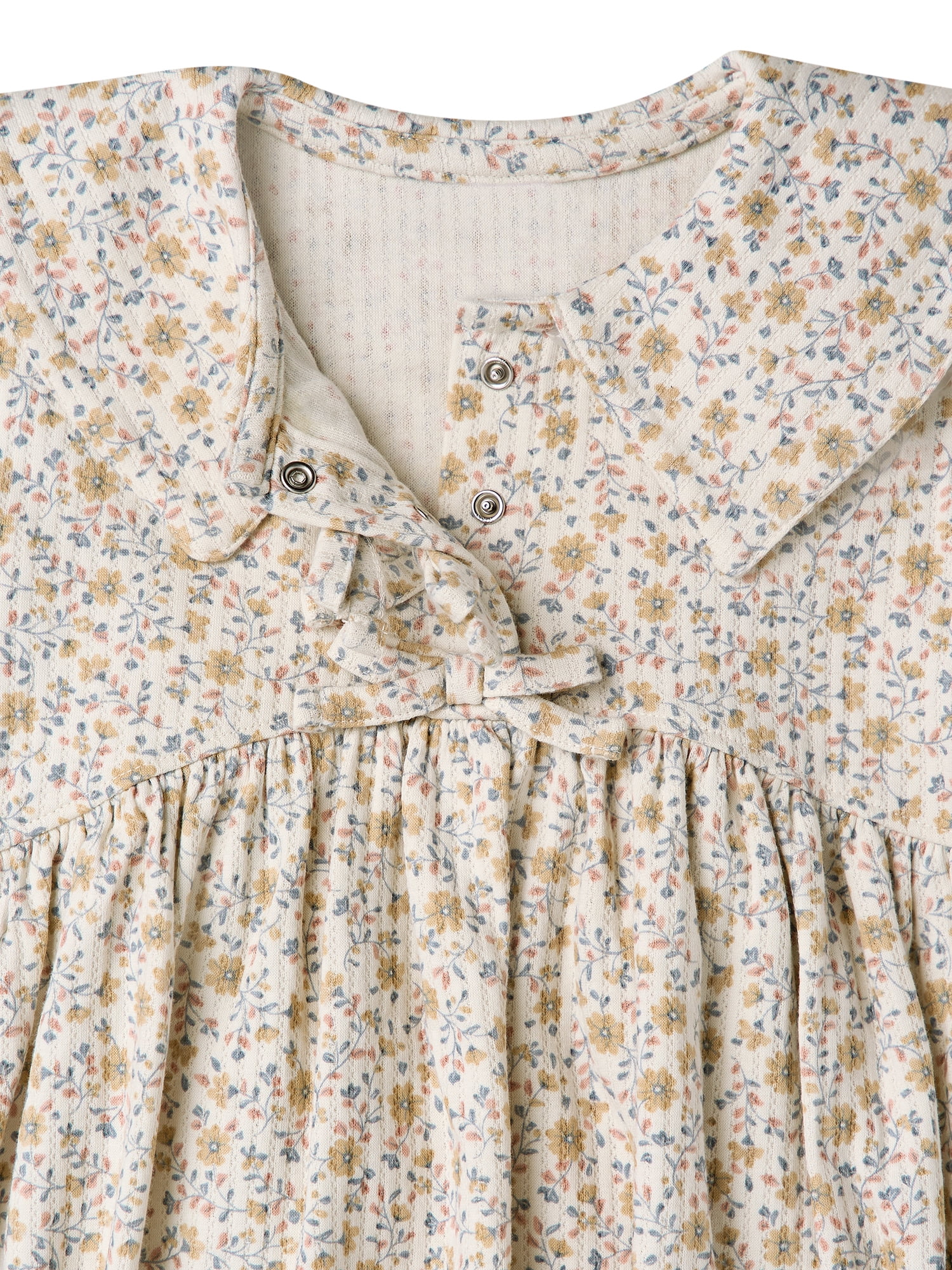 Modern Moments by Gerber Toddler Girl Bow Front Dress, Sizes 12 Months - 5T