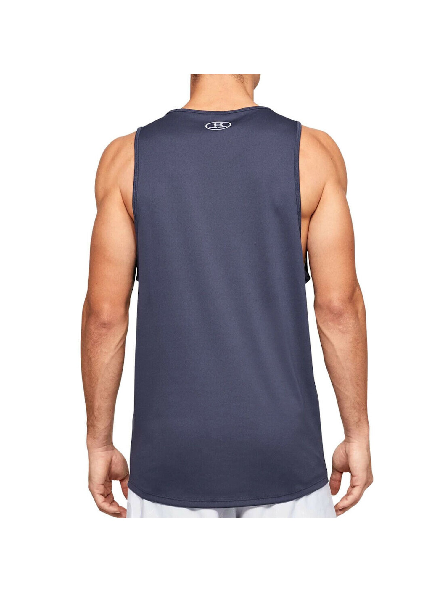 UNDER ARMOUR Mens Blue Logo Graphic Sleeveless Scoop Neck Tank Top S - image 2 of 3