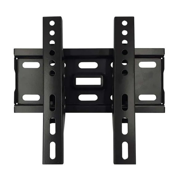 Soporte de Pared Fijo Con Inclinación Para TV Virtual Zone Televisión Monitor 15 a 42 Pulgadas Negro