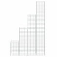 thumbnail image 2 of vidaXL Gabion Raised Bed Silver Iron Medium Durable Gabion Raised Bed, 2 of 7