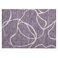 thumbnail image 2 of Addison Rugs Chantille Indoor/Outdoor Transitional Geometric, Abstract Purple Washable Rectangle Rug, 1'8" x 2'6", 2 of 6