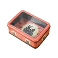 thumbnail image 1 of Dsscvnef Halloween Themed Transparent Window Storage Tinplate for Candy Pumpkin Festival Home Textile Organization, 1 of 9