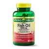 (3 Pack) Spring Valley Enteric Fish Oil Omega-3 Plus Vitamin D3 Softgels, 1200 Mg, 60 Ct (3 pack)