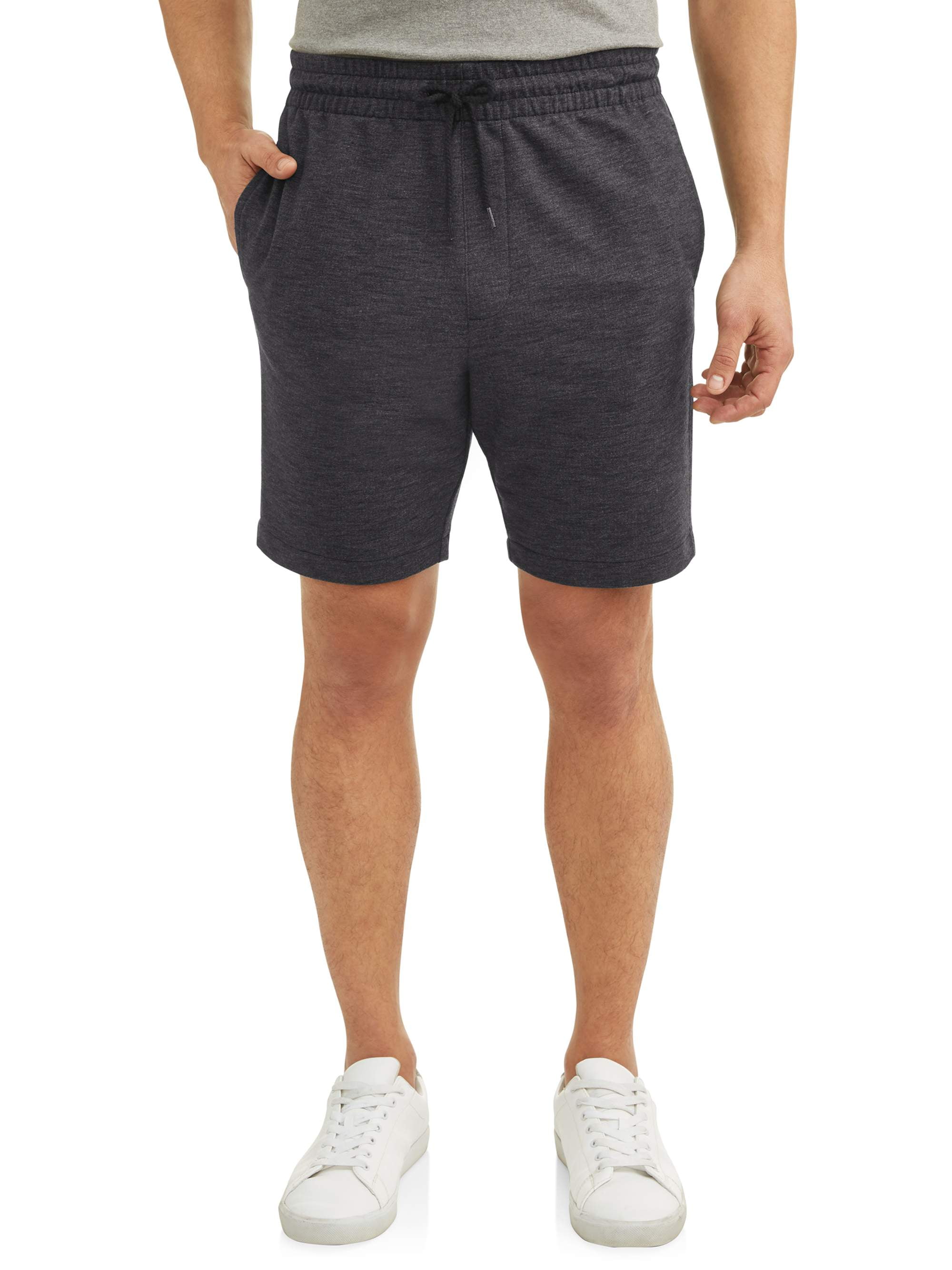 george men's knit jogger shorts