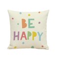 thumbnail image 2 of para Almohada Cubierta de Colchón Ropa de Cintura Patrón de Personalidad Letras Inglesas Zulema Funda de almohada, 2 of 6