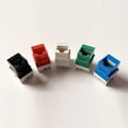 thumbnail image 2 of Qisuw 5Pcs CAT6 Network Module Information Socket RJ45 8P8C Connector Adapter Keystone Jack Standard, 2 of 14
