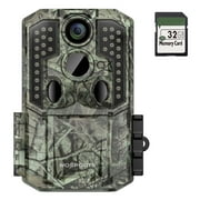 WOSPORTS Scouting Trail Camera with 32GB 30MP 1920P FHD 0.2s Trigger Speed G600