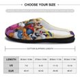 thumbnail image 2 of Mens Cozy Slippers Looney Tunes Cartoons Warm Soft Plush Slipper Slip-on House Shoes for Home Indoor Outdoor, 2 of 7