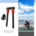 thumbnail image 5 of Manillar Plegable Manillar de Bicicleta Eléctrica Plegable de 90 Grados para Scooter Eléctrico Negro Rojo 25 mm, 5 of 5