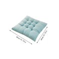 thumbnail image 5 of Tuvgenk 100%Polyester office chair cushion Soft seat cushion Green For Interior Use meditation cushion Rectangle Soft, 5 of 5