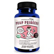 Legendairy Milk Pump Princess Lactation Supplement for Adults - Supports Milk Production, 60 Caps