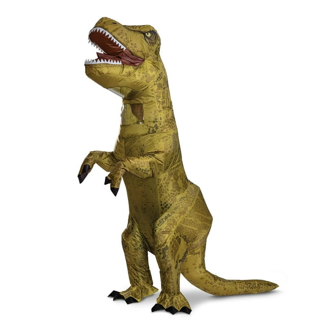 Disfraz inflable de Jurassic World T-Rex para adulto