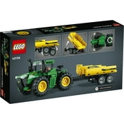 LEGO Technic John Deere 9620R 4WD Tractor Toy 42136 Building Toy - Collectible Model with Trailer, Featuring Realistic Details, Construction Farm Toy for Kids Ages 8+