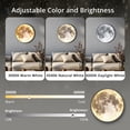 thumbnail image 3 of Lámpara de Pared LEDIARY Luna Regulable 30 cm con Control Remoto, 3 of 7