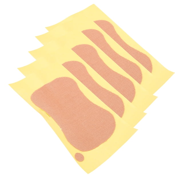 Almohadilla para axilas, 5 piezas, protectores desechables para axilas, almohadilla para axilas, protector contra el sudor de las axilas, ultrasensible