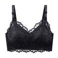 thumbnail image 1 of Women‘s Lace Up Push Up Bra With Full Coverage And Side Support   Enhances The Chest And Creates A Slimming Effect   The Bra And Back Are Smooth, 1 of 2