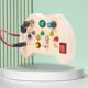 thumbnail image 4 of New Children's Educational Early Education Toy Wooden Switch Power LED Light Busy Board Hands-on Wooden Intelligence Development, Fun Desktop Game, 4 of 5