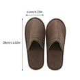 thumbnail image 2 of Yongwei Foldable Slippers 10 Pairs for Men - Hotel/Travel/Spa, 2 of 10
