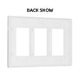 thumbnail image 2 of Bear Switch Cover Decorative Wall Plate 3-Gang Screwless Standard Size, 2 of 5