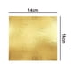 thumbnail image 5 of 100 Uds. De lámina de estaño de cobre dorado y plateado, lámina de oro y plata para decoración de uñas, lámina de oro de imitación, pintura artesanal, lámina de oro DIY, 5 of 8