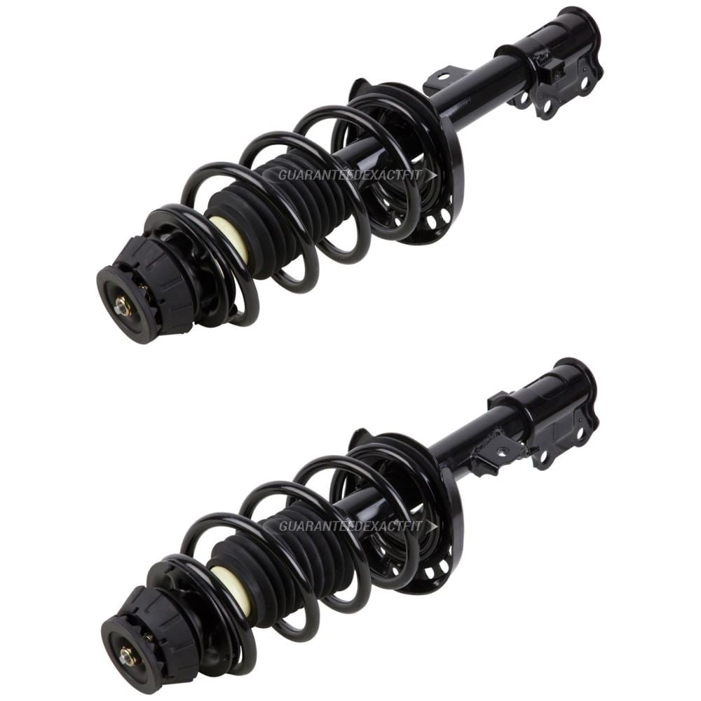 Pair Front Complete Strut & Spring Assembly For Kia Soul 2010 2011 2012