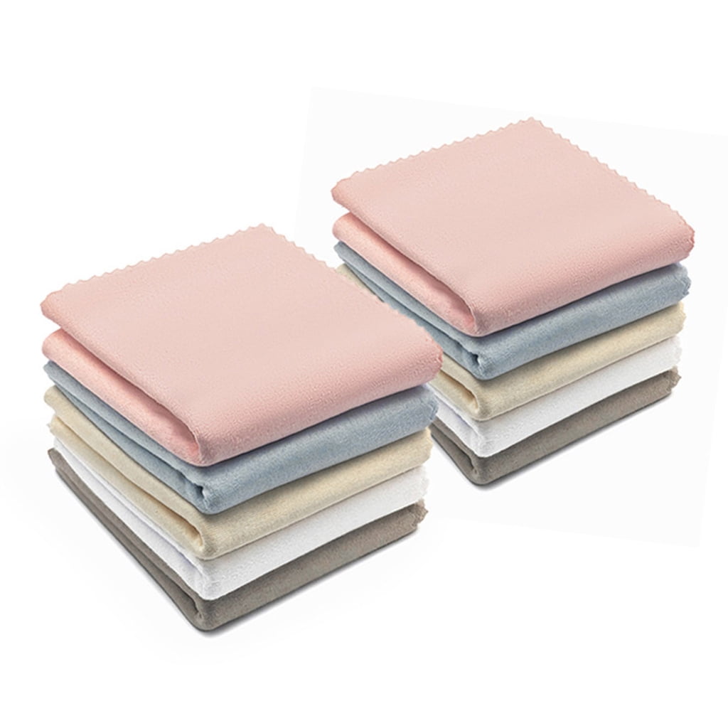 10 Pack Cloths String Instruments Polishing Cloth 31x31cm Instruments Cloth for Guitar Violin Piano