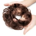 thumbnail image 2 of LELINTA Messy Bun Hair Piece, Tousled Updo Hair Extensions Chignon Hair Bun Curly Wavy Ponytail Hairpieces Hair Scrunchies with Elastic Rubber Band for Women Girls,30G, 2 of 7
