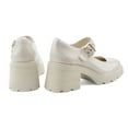 thumbnail image 6 of JENN ARDOR Womens Mary Janes Shoes Round Toe Platform Ankle Strap Chunky Heel Uniform Dress Shoes, 6 of 14