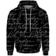 thumbnail image 5 of Sudadera casual de tendencia para hombre Sudadera con capucha con estampado de texto para hombre de moda Ropa cómoda y versátil para hombre, 5 of 5