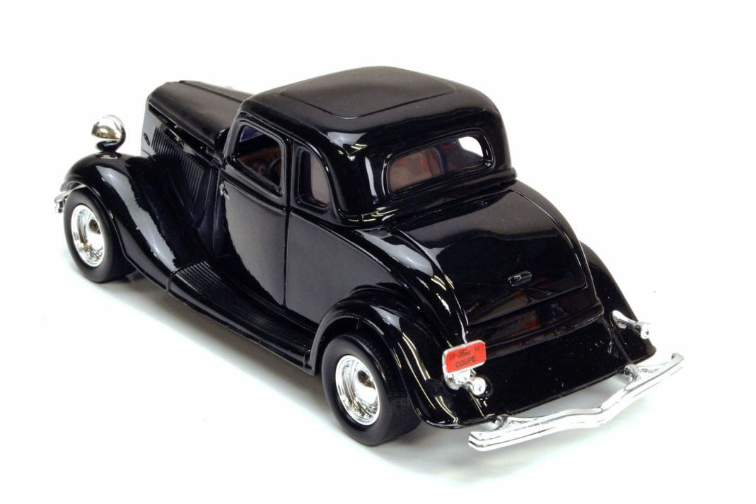 1934 Ford Coupe Hardtop, Black - Showcasts 77217BK - 1/24 Scale Diecast Model Car