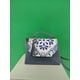 thumbnail image 3 of Mini bolsa de hombro genérica de mujer azul de piel vegana, 3 of 3