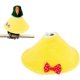 thumbnail image 1 of Adjustable Bird Parrot Tapered Collar, Bird Anti-Bite Collar Recovery Collar, Help Wound Healing(M, Yellow), 1 of 5