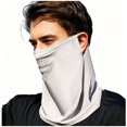 thumbnail image 2 of QSAWXQZ Unisex Sun Protection Face Cover Ear Loop Breathable Lightweight Neck Gaiter Free Size, 2 of 5