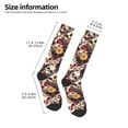 thumbnail image 2 of Logiee rock Skull record artist Print Gift Stocking Stuffers,Adult Stockings,Novelty Socks,Funny Socks Birthday Running Walking Sleeping, 2 of 6