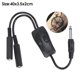 thumbnail image 4 of Conexión dual 2-en-1 RCA Cable de clip Universal Interruptor de línea Máquina Splitter Máquina Adaptador de motor Equipo profesional Piezas Scienceny CE001295-00, 4 of 7