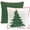 Cream, variant on Jordan Manufacturing 16" x 16" Merry Christmas Cream Truck Square Outdoor Throw Pillow with Welt
