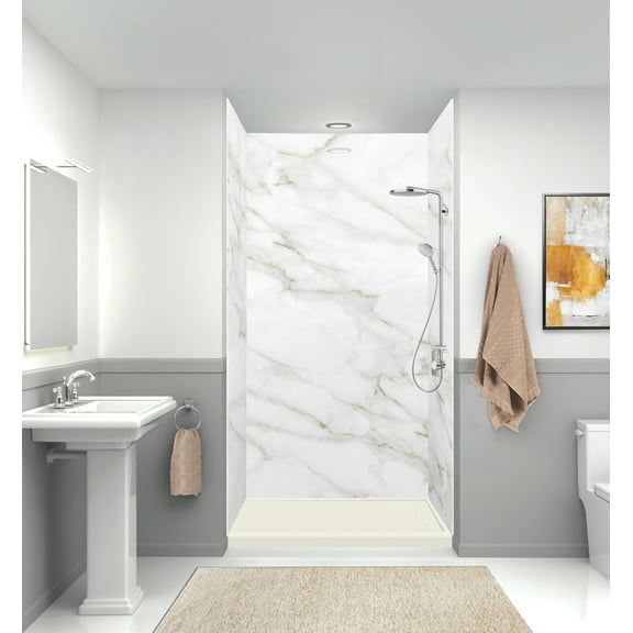Transolid Fsl4834r 48" X 34" Rectangular Shower Base - Cameo