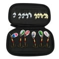 thumbnail image 4 of Fishing Lures, Fishing Lures Kit Metal Outdoor Portable Swivel Sequins 16Pcs  For Freshwater For Trout, 4 of 8