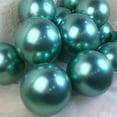 thumbnail image 5 of Globos gigantes de metal cromado de 5 a 18 pulgadas para decoración de fiestas, globos de látex, diseño de escenas para bodas, festivales, color dorado y plateado metálico, 5 of 5