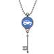 thumbnail image 1 of Vehiculos de energia proteger medio ambiente patrón Colgante Collar Vintage Llavero Plata Joyas Unbranded M, 1 of 3