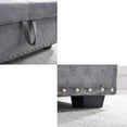 thumbnail image 5 of Morden Fort Sectional Sleeper Sofa with Storage, 3 Seat L-Shape Reversible Couch, 5 of 6