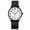 B-GJ-BlackWhite, variant on Women’s Quartz Watch with Minimalist Large Dial, Silicone Strap,Waterproof Watch for Woman,Birthday Gift for Woman