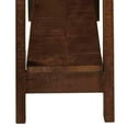 thumbnail image 2 of Rustic Modern Solid Wood Console Table in Walnut, 2 of 7