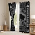 thumbnail image 3 of Homewish Woodland Animal Bear Black Out Curtains,Rustic Western Aztec Curtains Pack of 2 (42x63 Each),Boho Cowboy Tribal Bedroom Curtains For Kids,Breathable Home Decor, 3 of 6