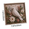 thumbnail image 3 of 3D Christmas Fabric Poke Art Kit, Christmas DIY Punch Needle Kit for Adults With Pre-Cut Squares, Handmade Adult DIY Needle Punch Craft Kit, 3 of 6