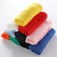 thumbnail image 3 of 2-8 Years Toddler Boys Girls Solid Pullovers Sweatshirt Long Sleeve T-Shirt Kids Cotton Crewneck Thin Tops, 3 of 6