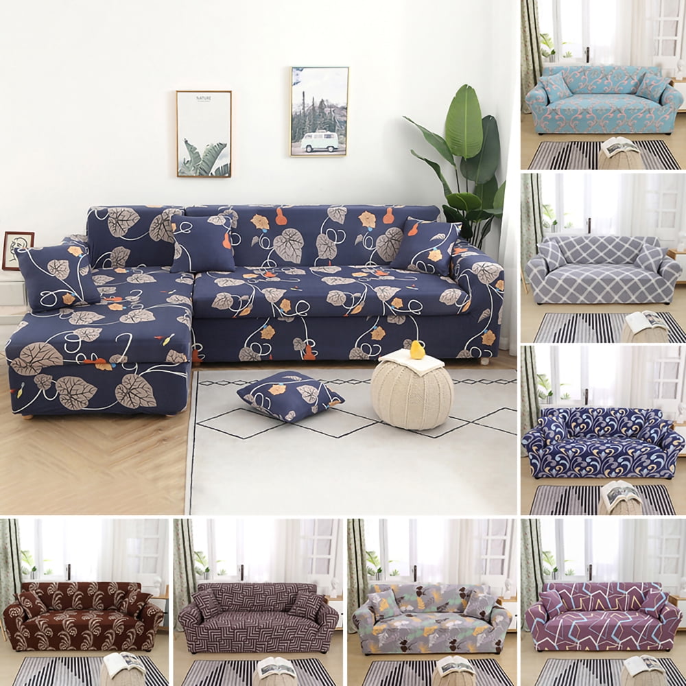 4pcs Chair Sofa Cover Stretch Seat Cushion Slipcovers Couch Case Home Decor 