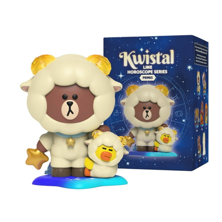 【WEST. ヤツぬい】 Mighty Jaxx Line Friends Horoscopes Kwistal Fwenz Primus