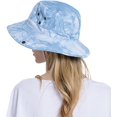 thumbnail image 5 of Women's Summer UV Protection Sun Hat Wide Brim Tie Dye Bucket Hat for Outdoor Beach Fishing Gardening, 5 of 7