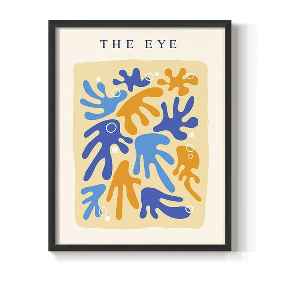 Matisse CCCIX in Black Solid Wood 8 x 10 Framed Print